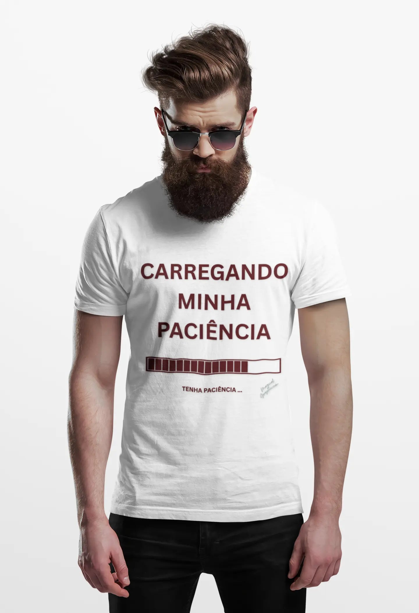 Carregando Minha Paciencia - Unisex Tee Casual Printify