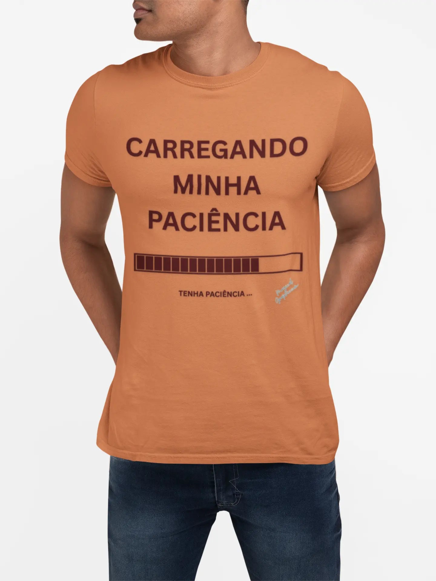 Carregando Minha Paciencia - Unisex Tee Casual Printify