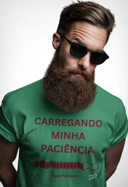 Carregando Minha Paciencia - Unisex Tee Casual Printify