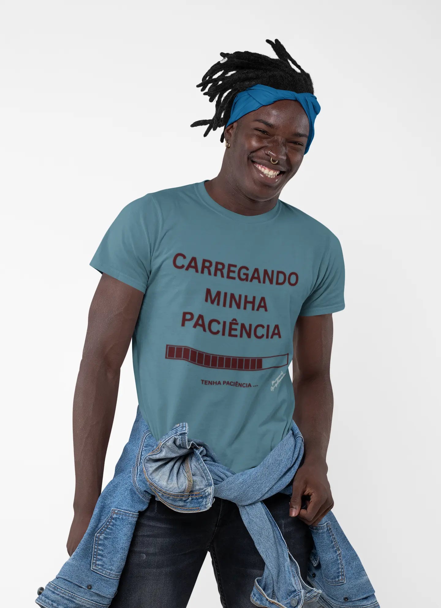 Carregando Minha Paciencia - Unisex Tee Casual Printify