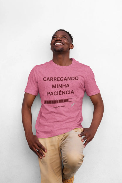 Carregando Minha Paciencia - Unisex Tee Casual Printify