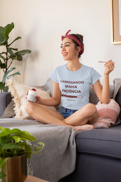 Carregando Minha Paciencia - Feminine Tee Printify