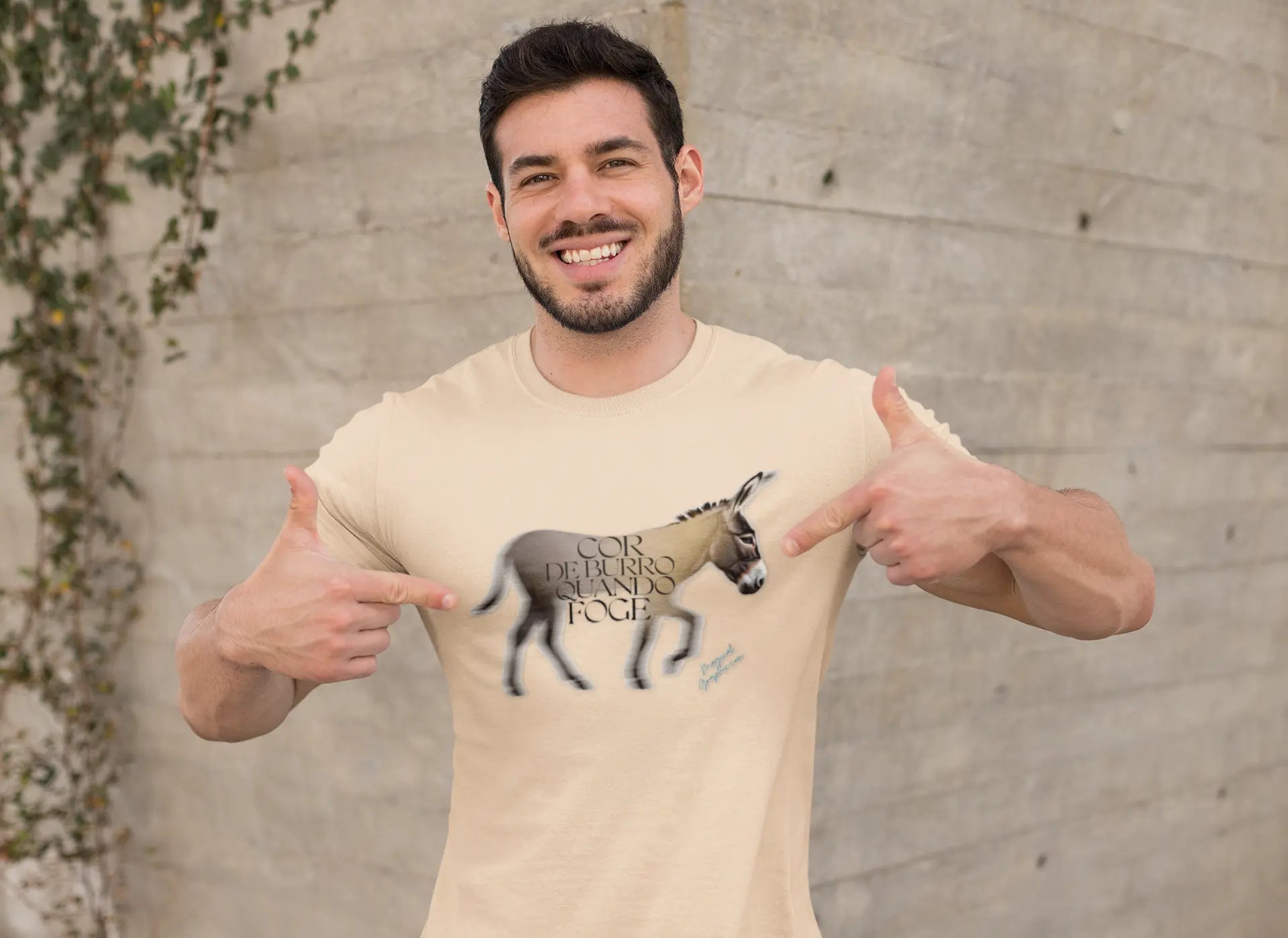 Cor De Burro Quando Foge - Unisex Tee Casual Printify