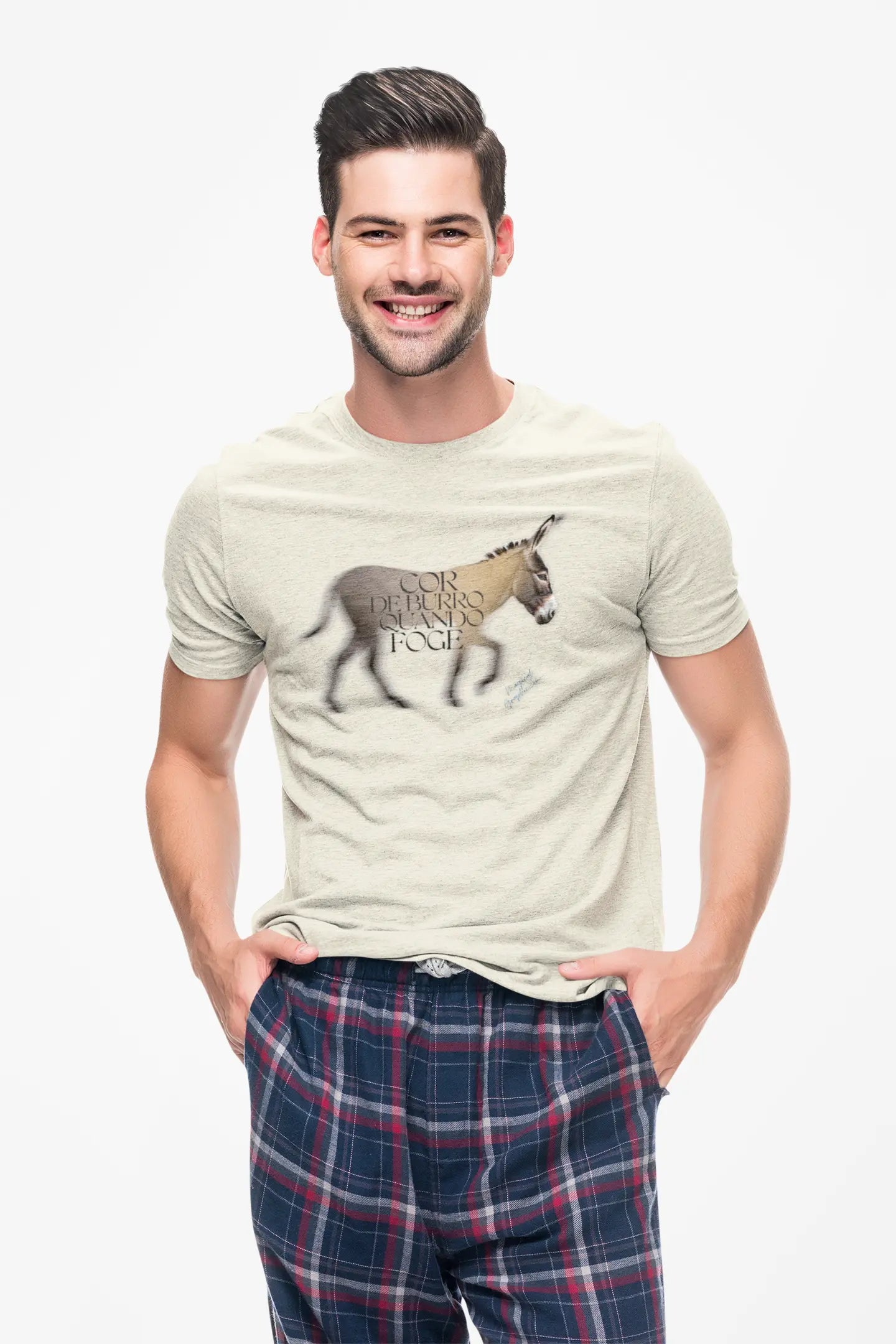 Cor De Burro Quando Foge - Unisex Tee Casual Printify