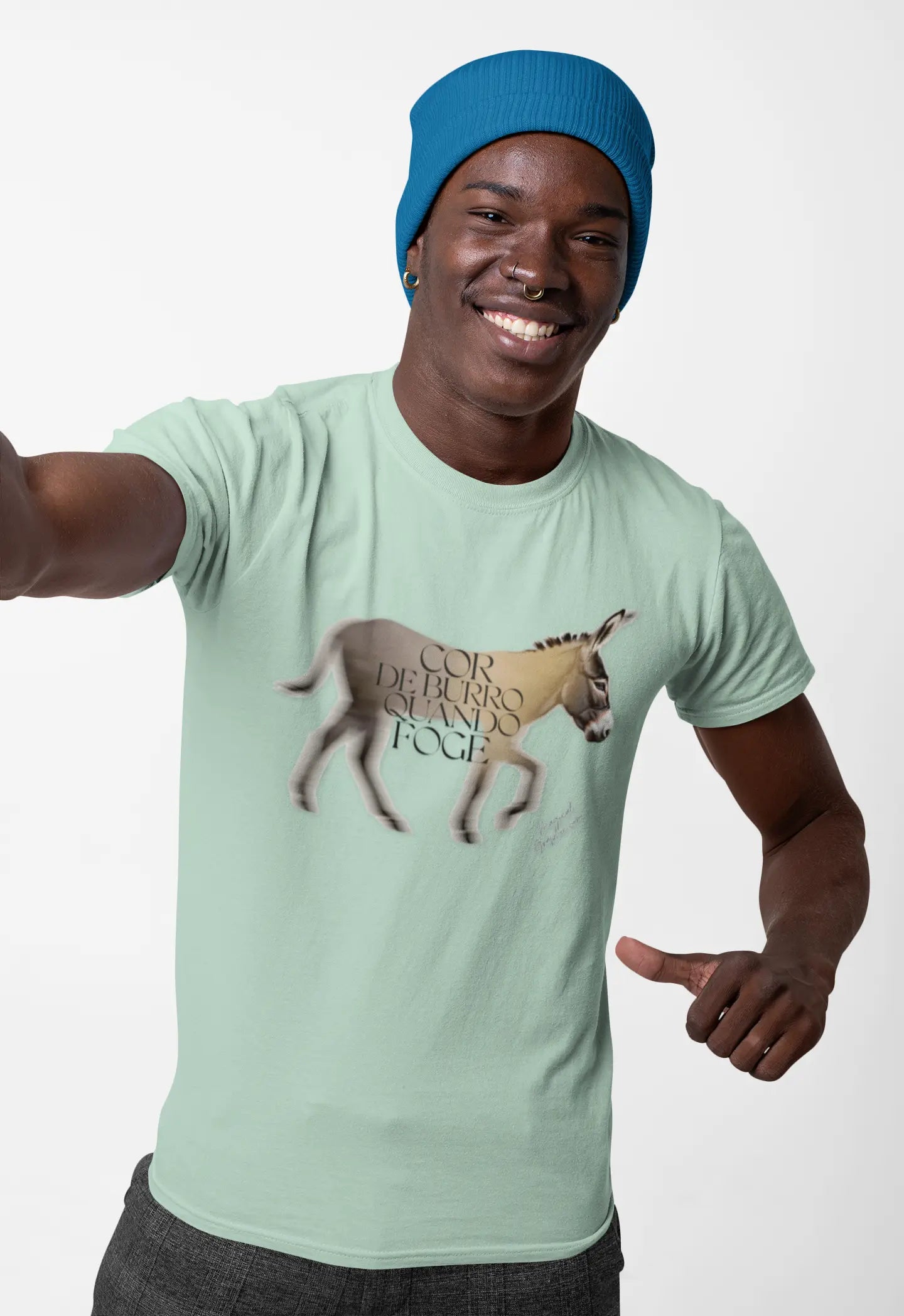 Cor De Burro Quando Foge - Unisex Tee Casual Printify