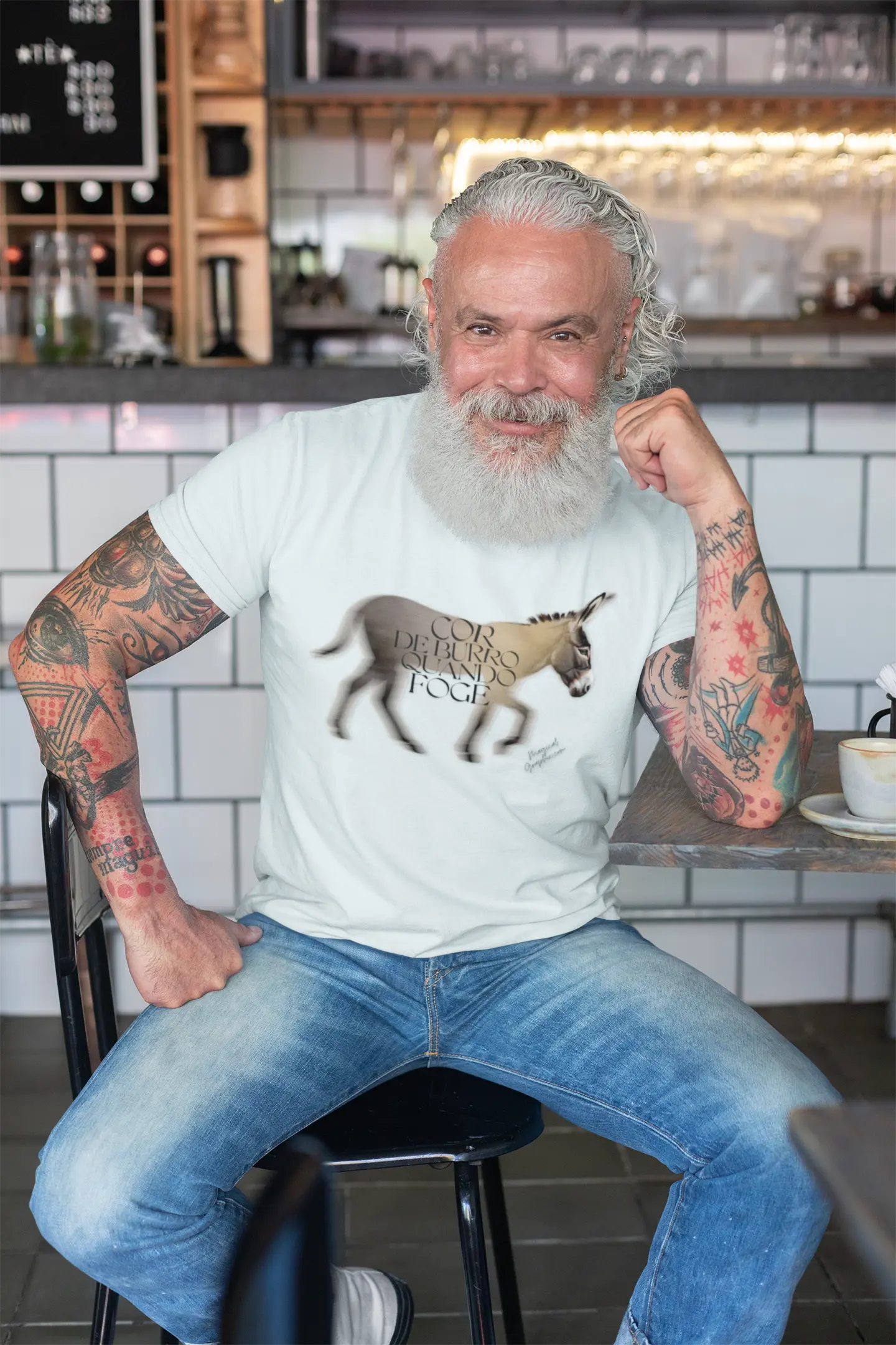 Cor De Burro Quando Foge - Unisex Tee Casual Printify