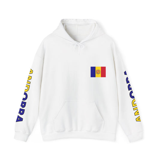 Andorra Unisex Hooded Sweatshirt - Southern Europe