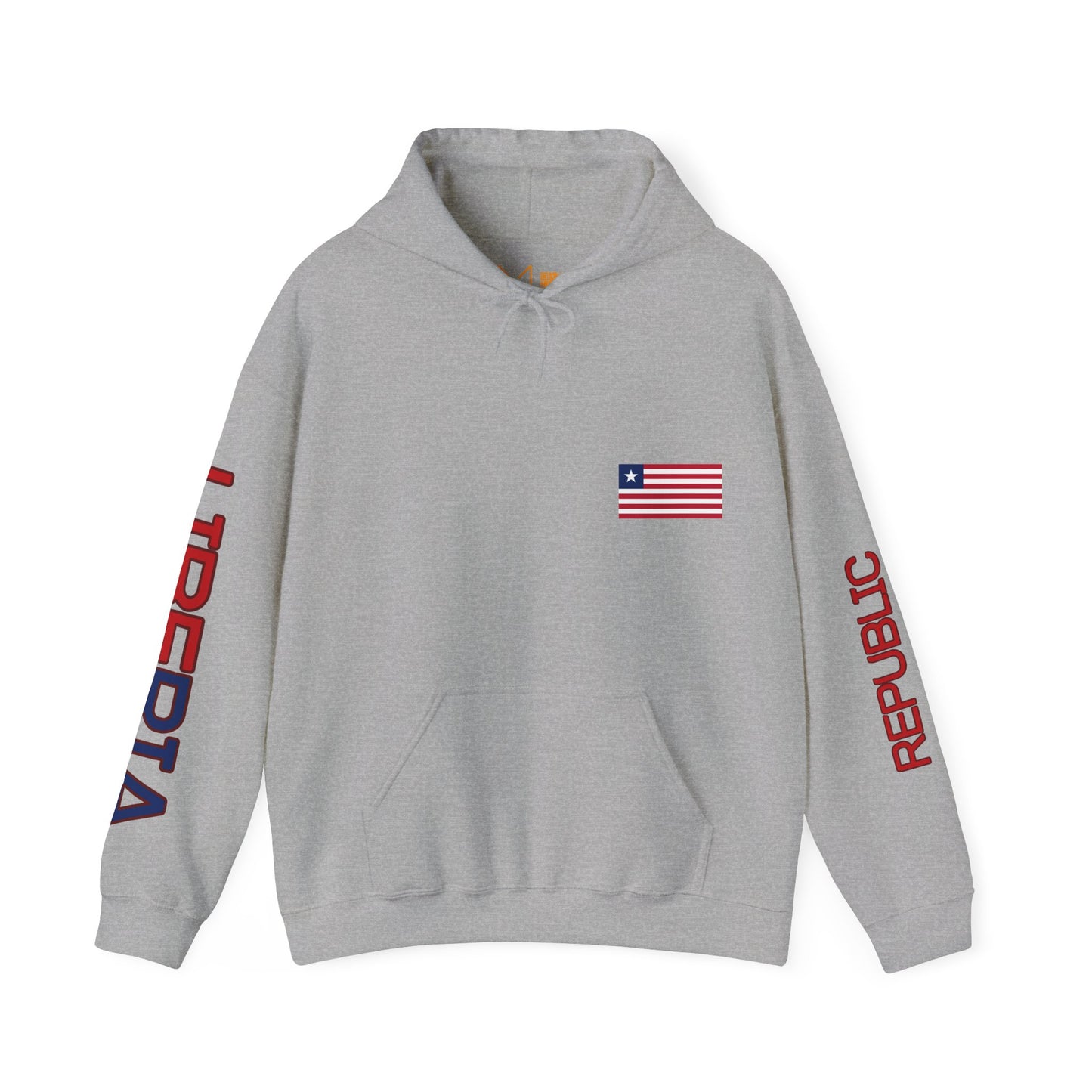 Liberia Unisex Hooded Sweatshirt - Africa