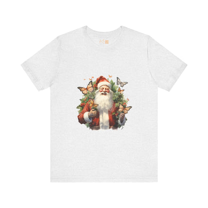 Santa Butterflies Unisex Tee - Most Likely to Be on the Naughty List