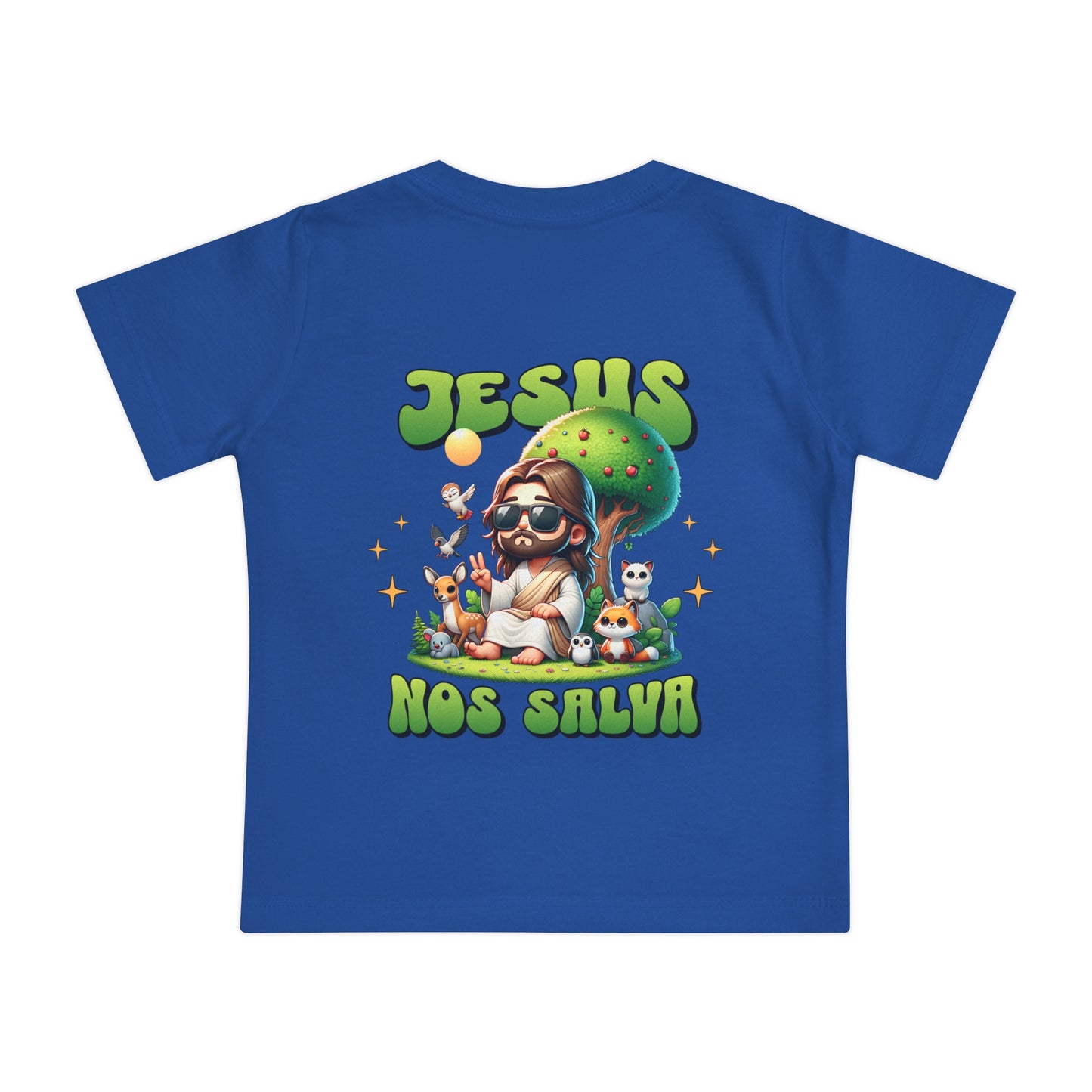 "Jesus Me Salva" Baby T-Shirt - 3-24 Months