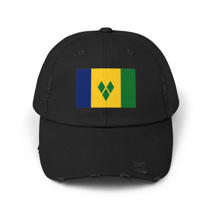 Saint Vincent Flag Cap - Unisex Casual Hat - Caribbean