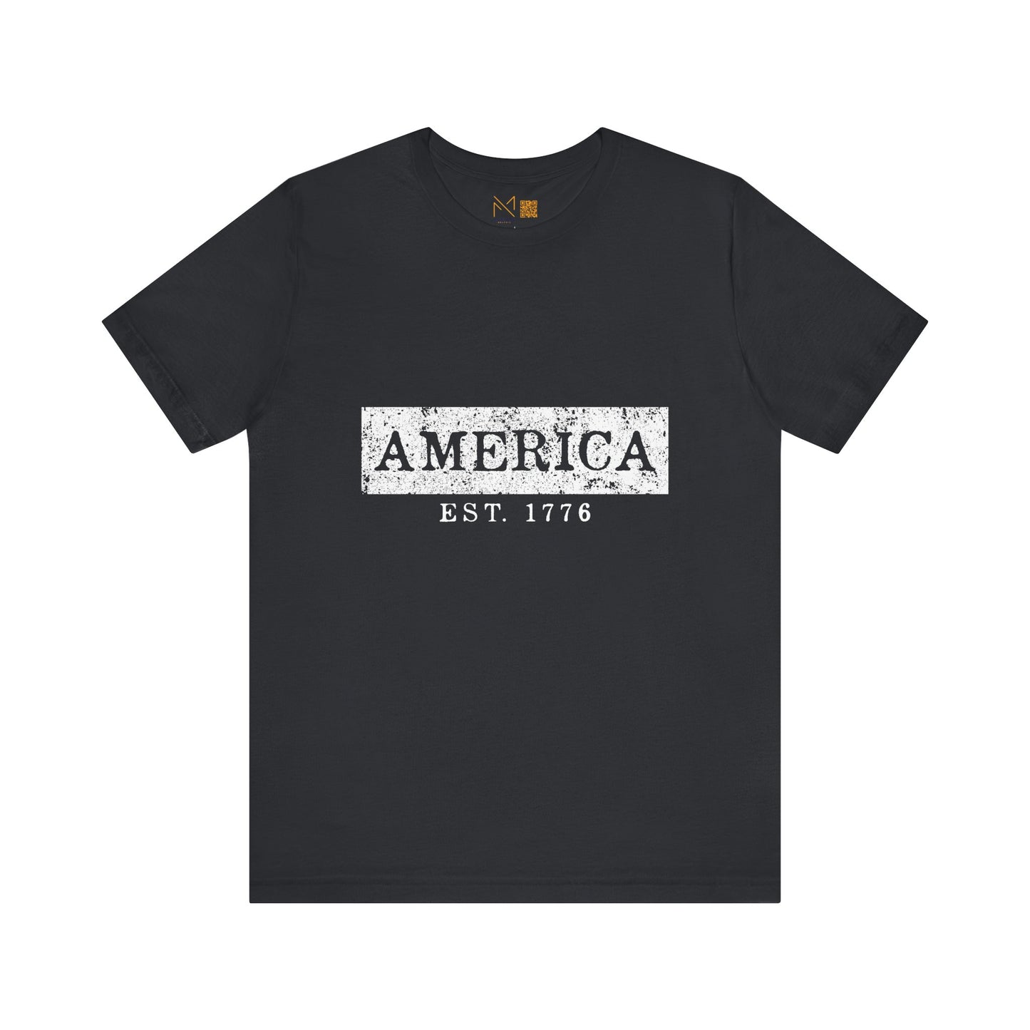 Vintage American Pride T-Shirt - Landed on the Moon Design