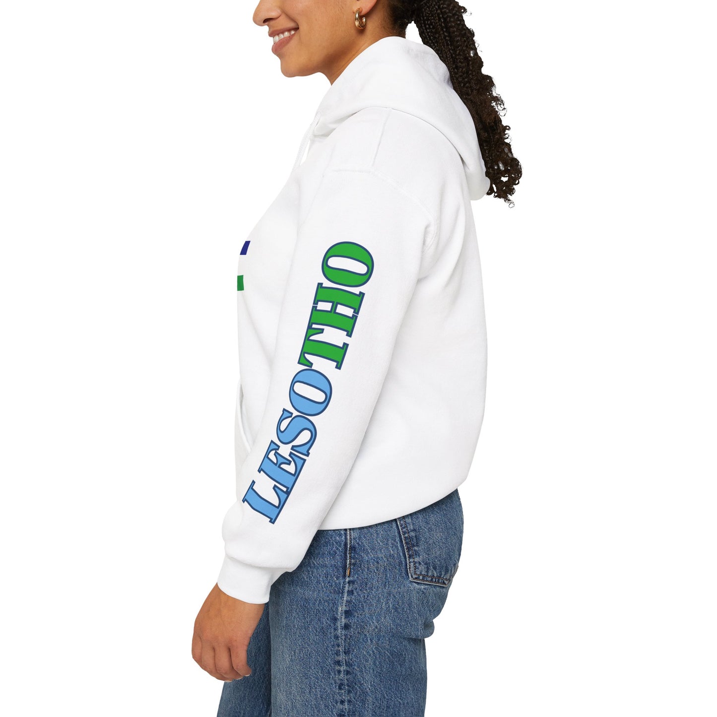 Lesotho Unisex Hooded Sweatshirt - Africa