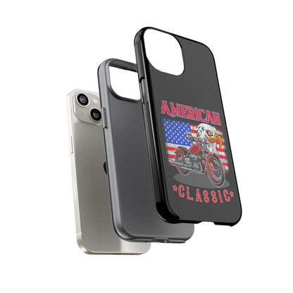 American Classic Motorcycle Phone Case - Tough Protection - iPhone, Samsung Galaxy, Google Pixel