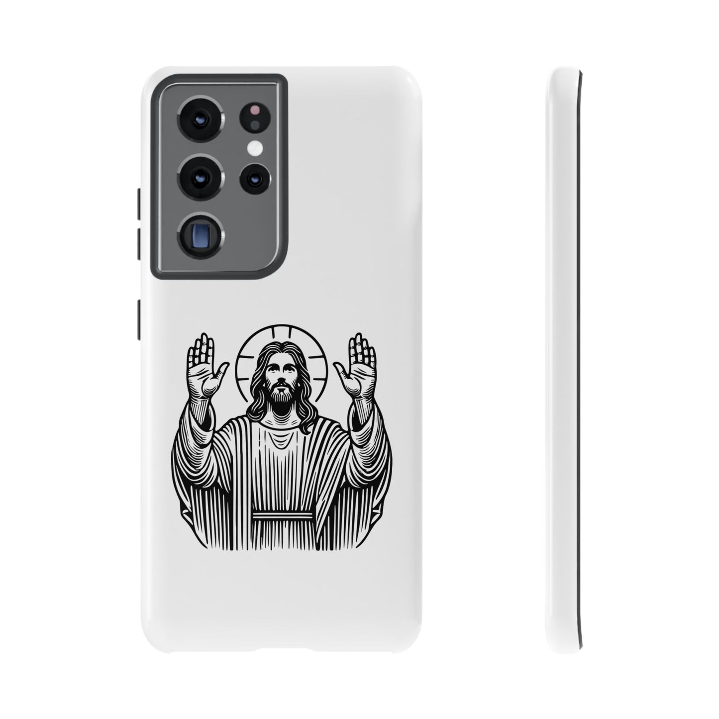 Jesus Phone Case - Simple yet Protective - iPhone- Samsung Galaxy - Google Pixel