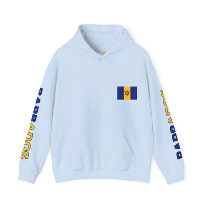 Barbados Unisex Hooded Sweatshirt - Caribbean