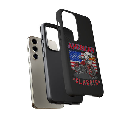 American Classic Motorcycle Phone Case - Tough Protection - iPhone, Samsung Galaxy, Google Pixel