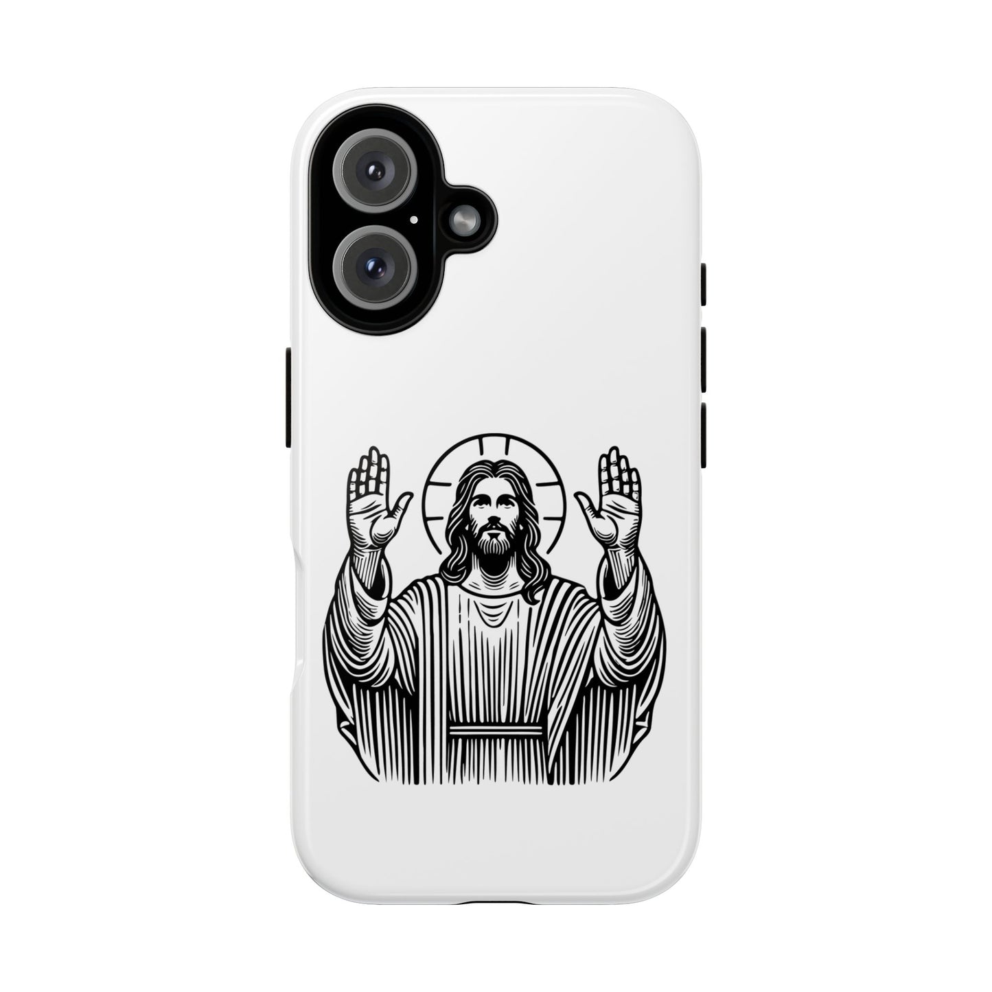 Jesus Phone Case - Simple yet Protective - iPhone- Samsung Galaxy - Google Pixel