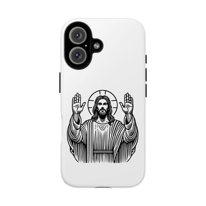 Jesus Phone Case - Simple yet Protective - iPhone- Samsung Galaxy - Google Pixel