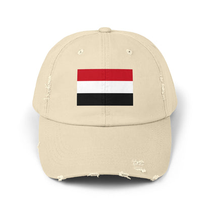 Yemen Flag Cap - Unisex Casual Hat - Asia