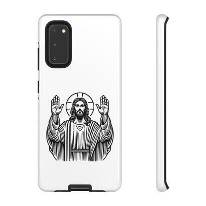 Jesus Phone Case - Simple yet Protective - iPhone- Samsung Galaxy - Google Pixel