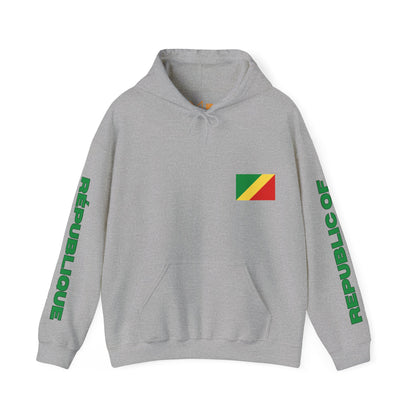 Republic of Congo Unisex Hooded Sweatshirt - Africa