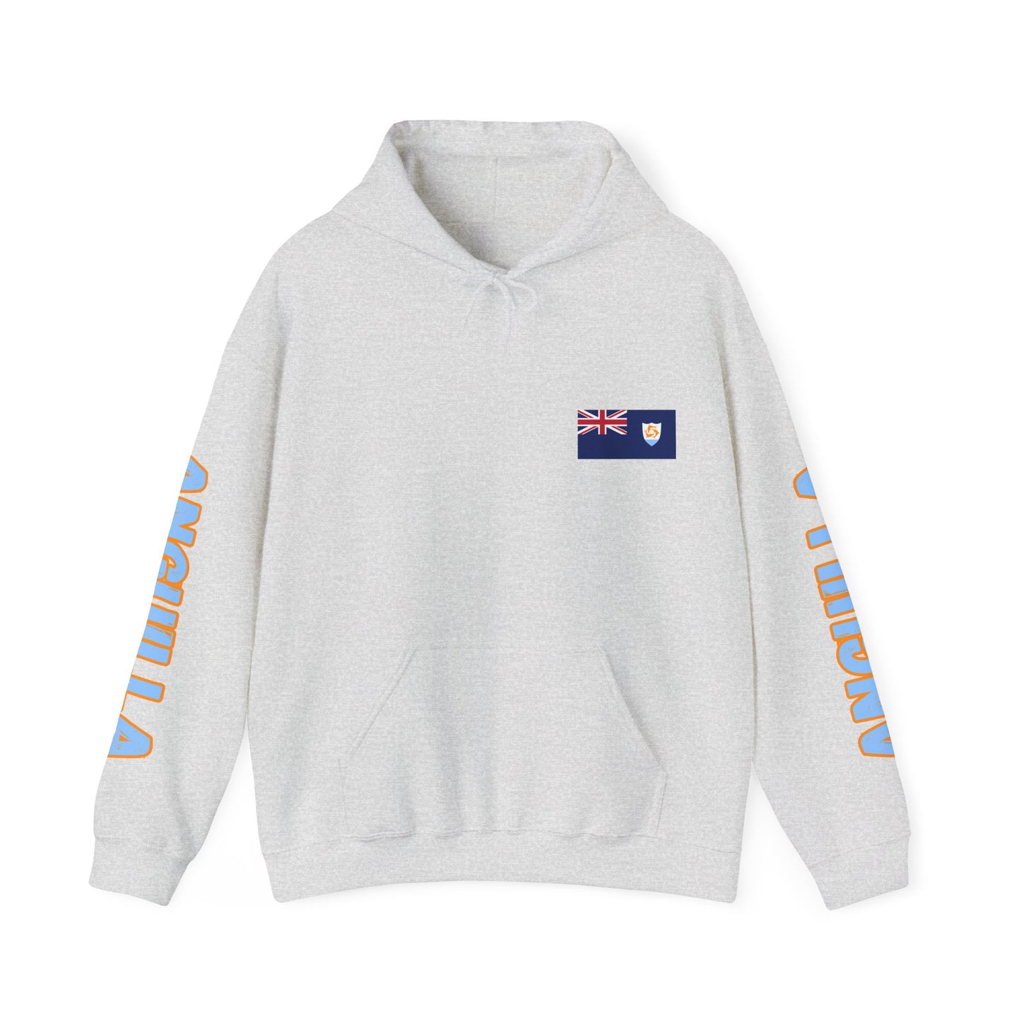 Arguilla Flag Unisex Hoodie - Caribbean - Island Territory