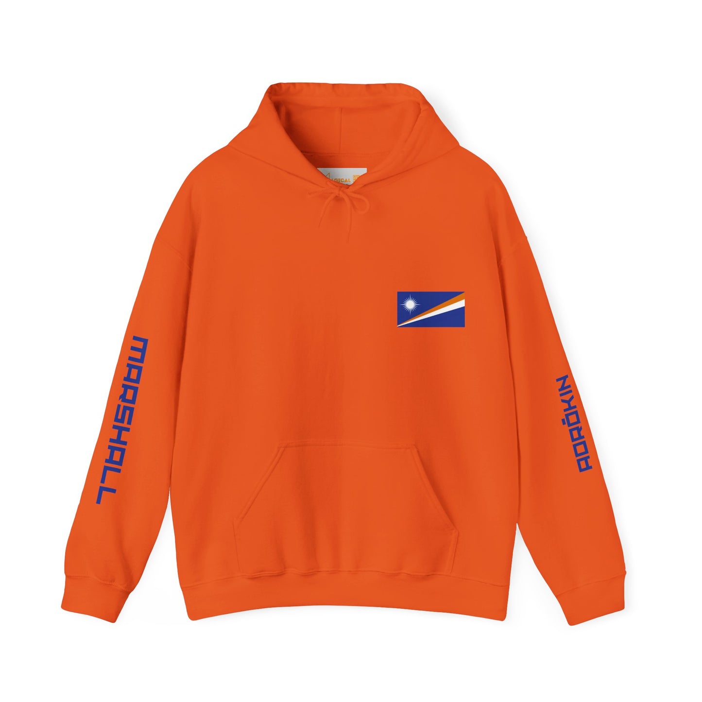 MARSHALL ISLANDS Flags - Hooded Sweatshirt - Oceania