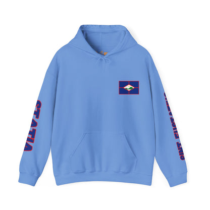 Sint Eustatius Flag Unisex Hoodie - Caribbean - Island Territory