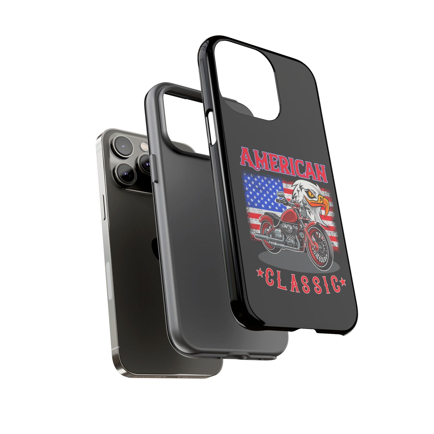 American Classic Motorcycle Phone Case - Tough Protection - iPhone, Samsung Galaxy, Google Pixel