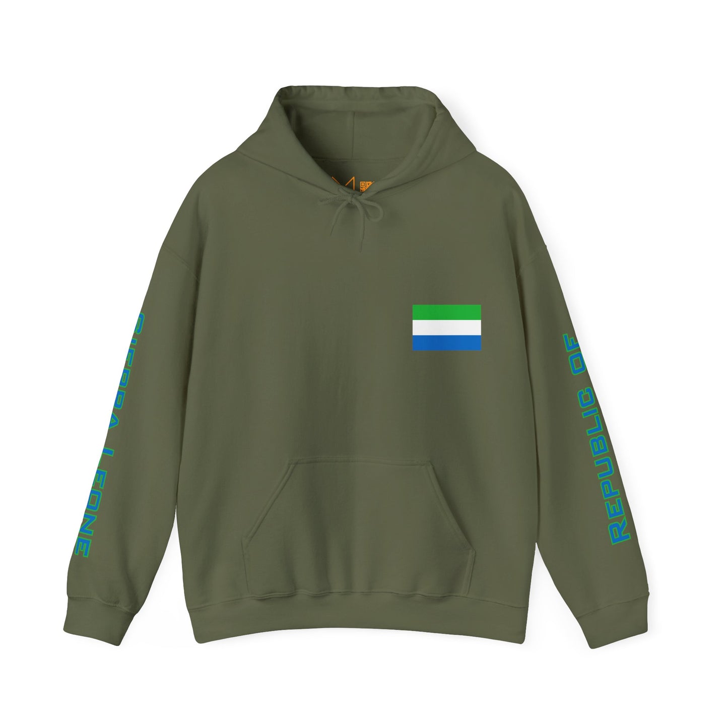 Sierra Leone Unisex Hooded Sweatshirt - Africa