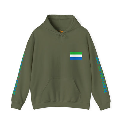 Sierra Leone Unisex Hooded Sweatshirt - Africa