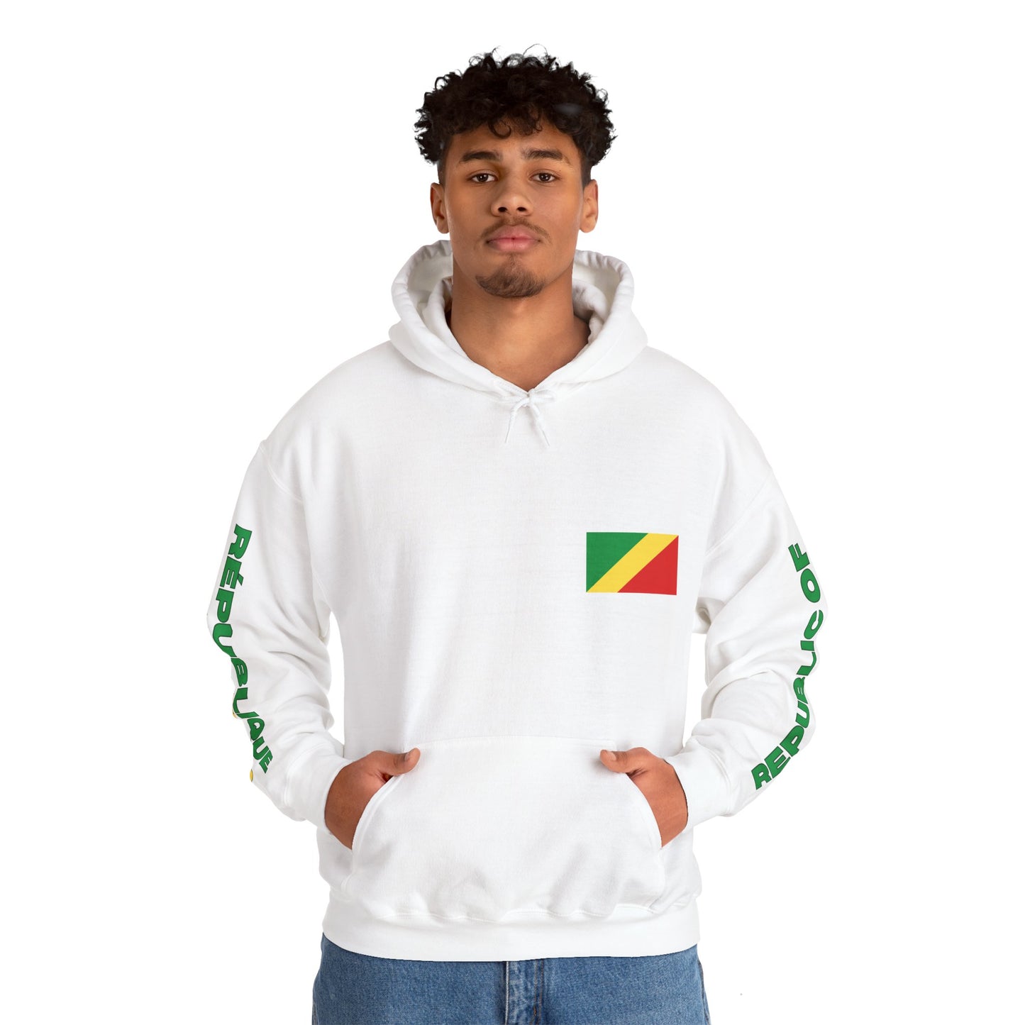 Republic of Congo Unisex Hooded Sweatshirt - Africa