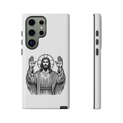 Jesus Phone Case - Simple yet Protective - iPhone- Samsung Galaxy - Google Pixel