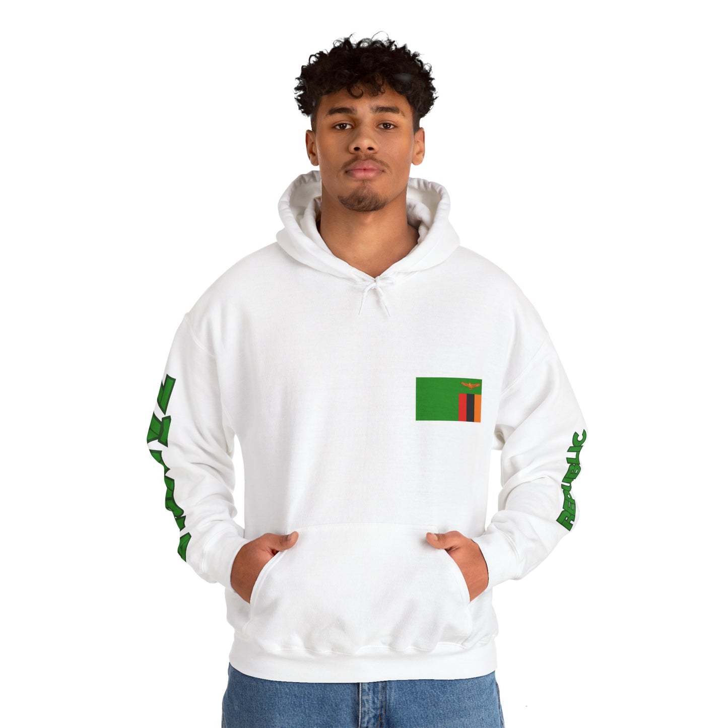 Zambia Unisex Hooded Sweatshirt - Africa