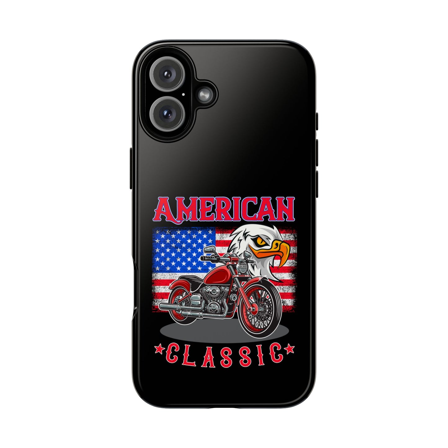 American Classic Motorcycle Phone Case - Tough Protection - iPhone, Samsung Galaxy, Google Pixel