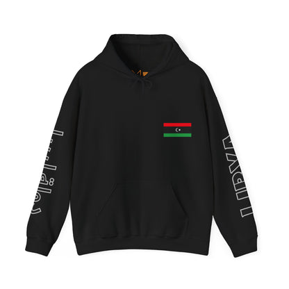 Libya Unisex Hooded Sweatshirt - Africa