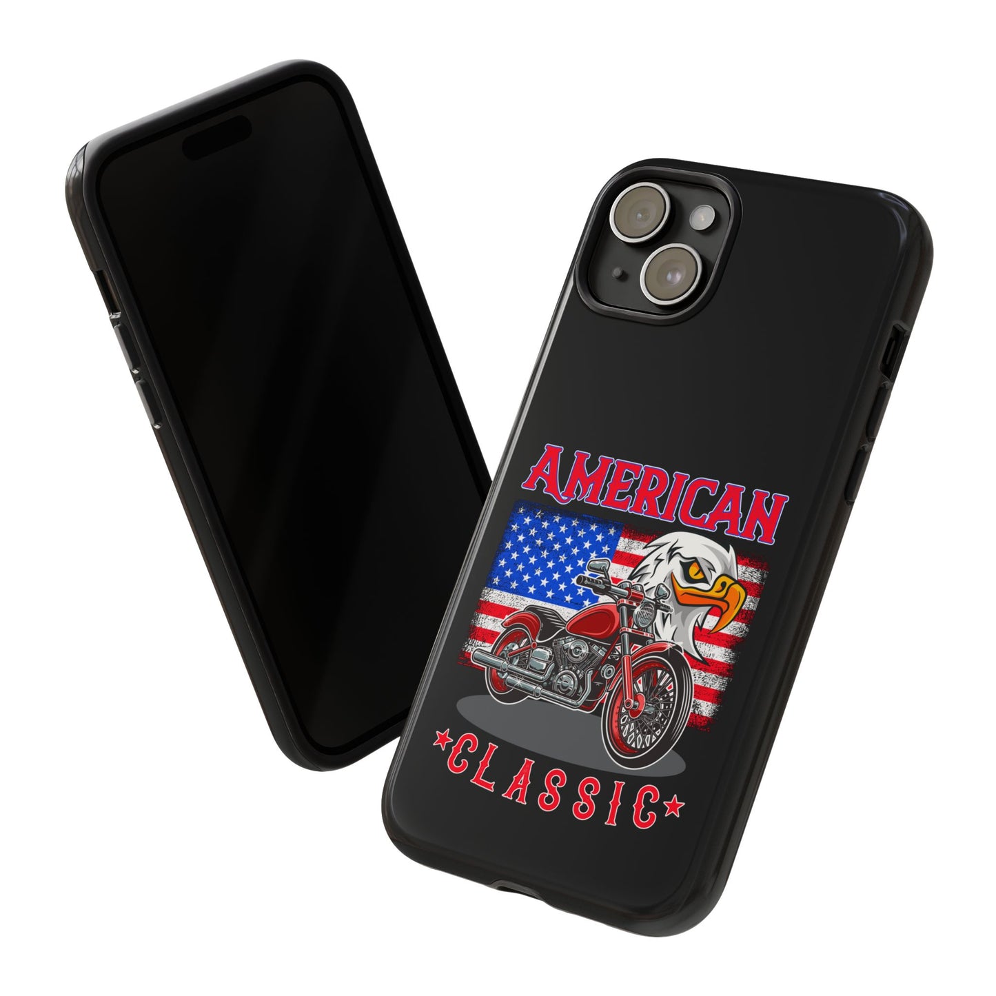 American Classic Motorcycle Phone Case - Tough Protection - iPhone, Samsung Galaxy, Google Pixel