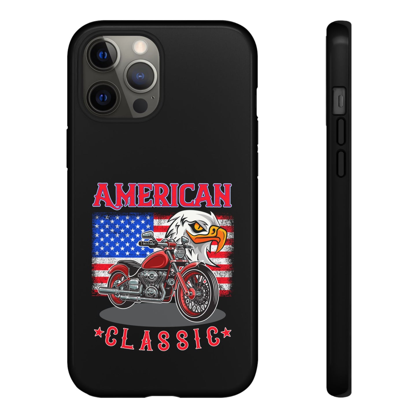 American Classic Motorcycle Phone Case - Tough Protection - iPhone, Samsung Galaxy, Google Pixel