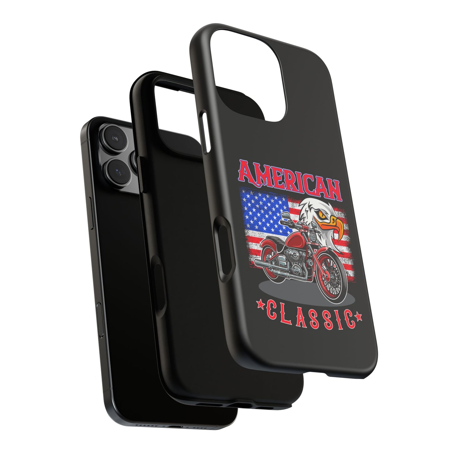 American Classic Motorcycle Phone Case - Tough Protection - iPhone, Samsung Galaxy, Google Pixel