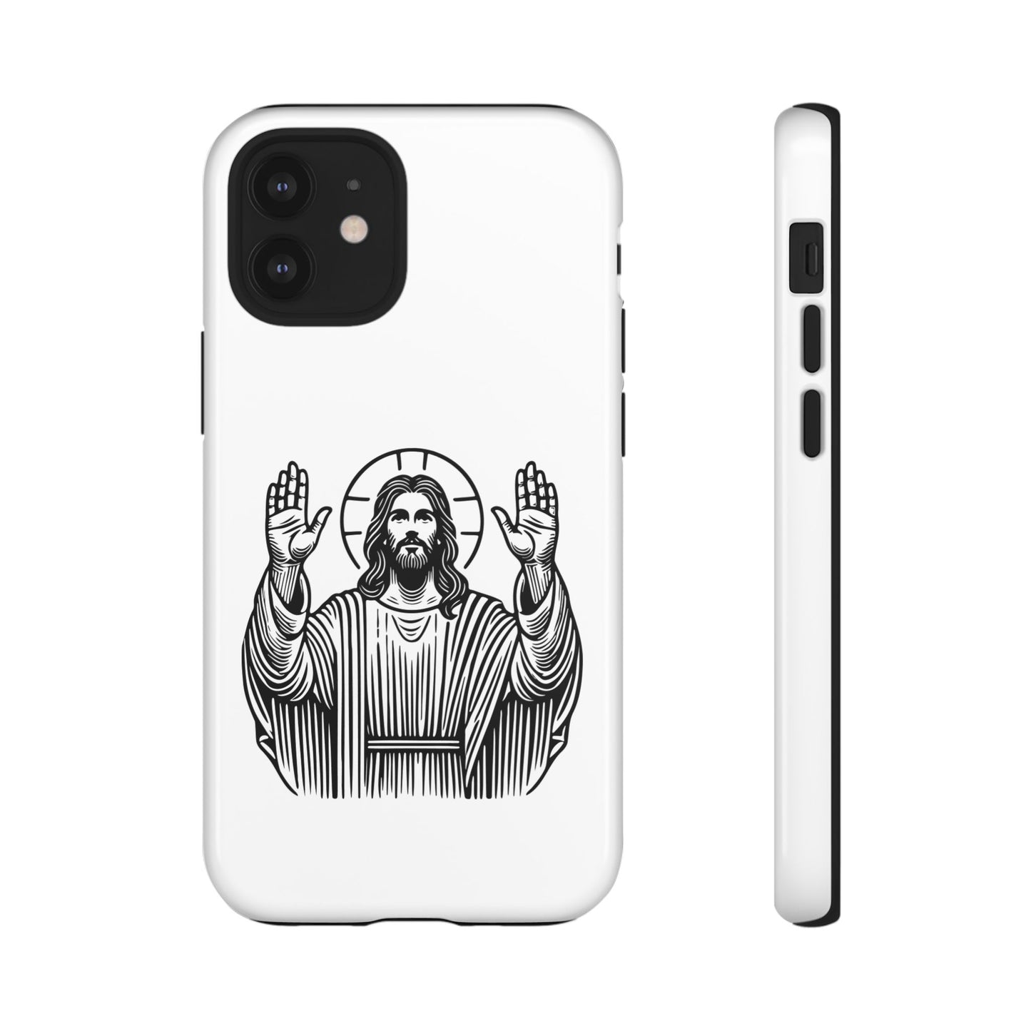 Jesus Phone Case - Simple yet Protective - iPhone- Samsung Galaxy - Google Pixel