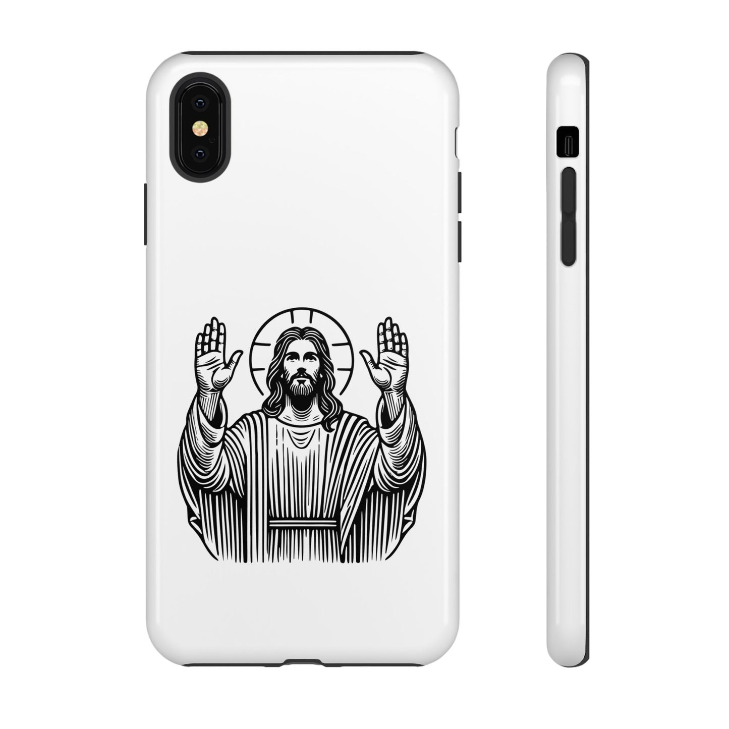 Jesus Phone Case - Simple yet Protective - iPhone- Samsung Galaxy - Google Pixel