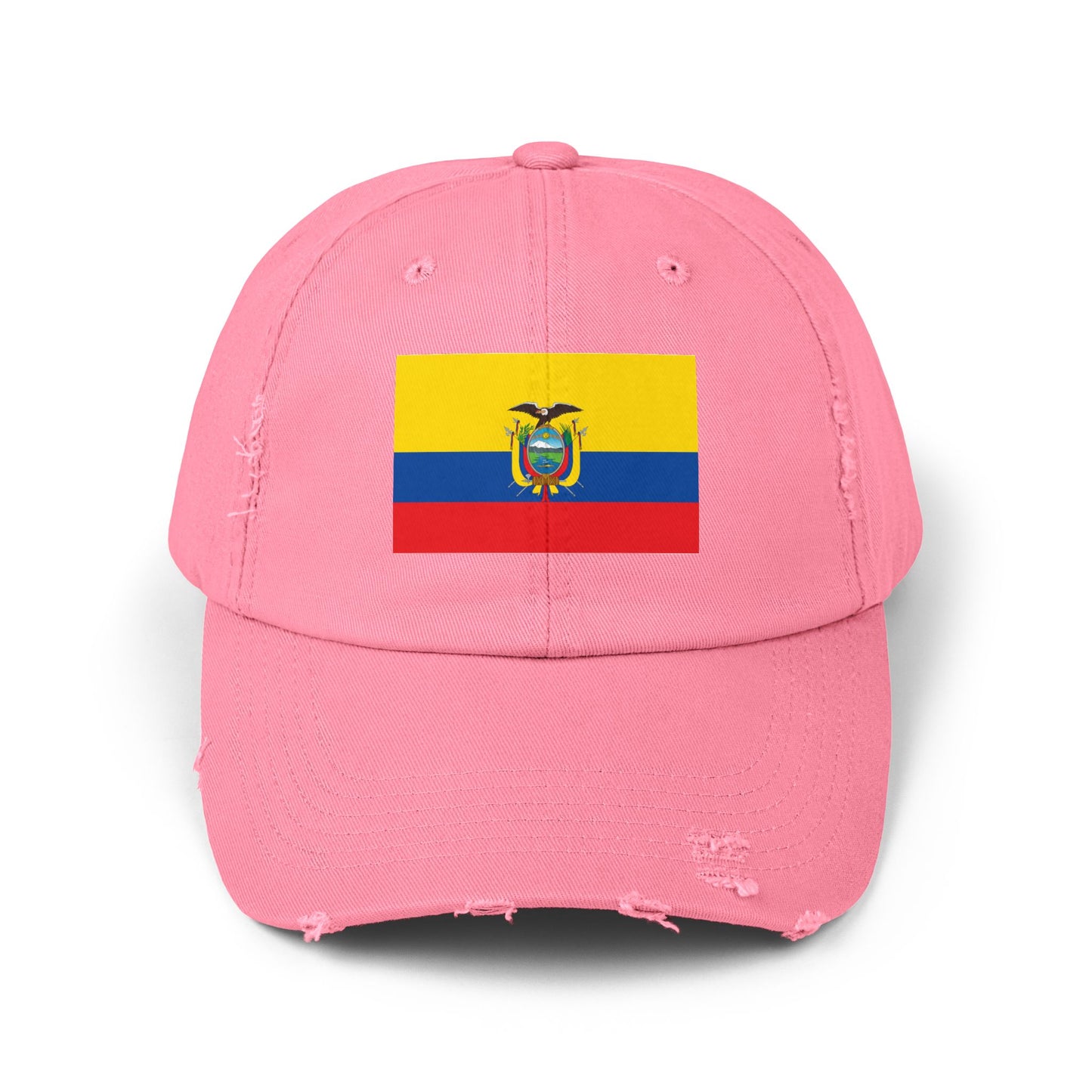 Ecuador Flag Cap - Unisex Casual Hat - South America