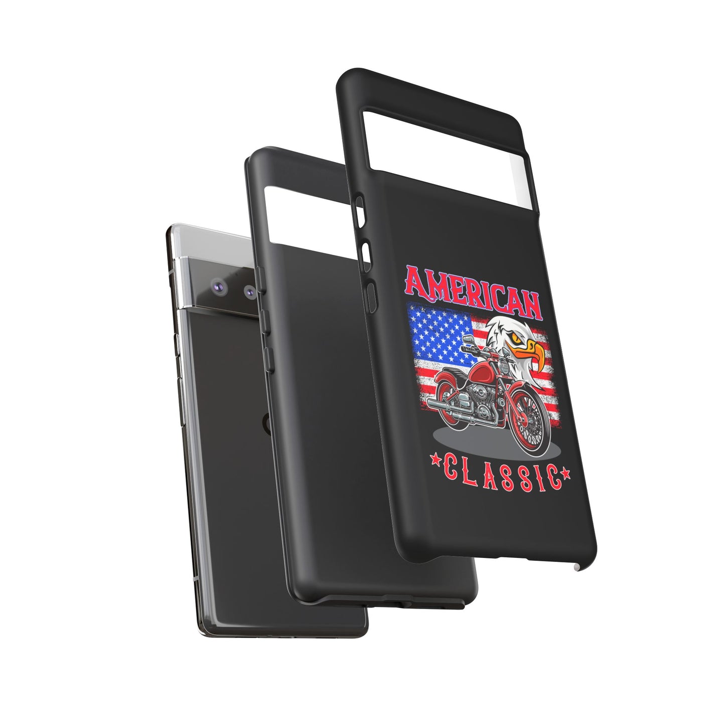 American Classic Motorcycle Phone Case - Tough Protection - iPhone, Samsung Galaxy, Google Pixel