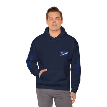 MARSHALL ISLANDS Flags - Hooded Sweatshirt - Oceania