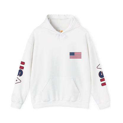 The United States of America Unisex Hooded Sweatshirt - North America