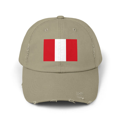 Peru Flag Cap - Unisex Casual Hat - South America