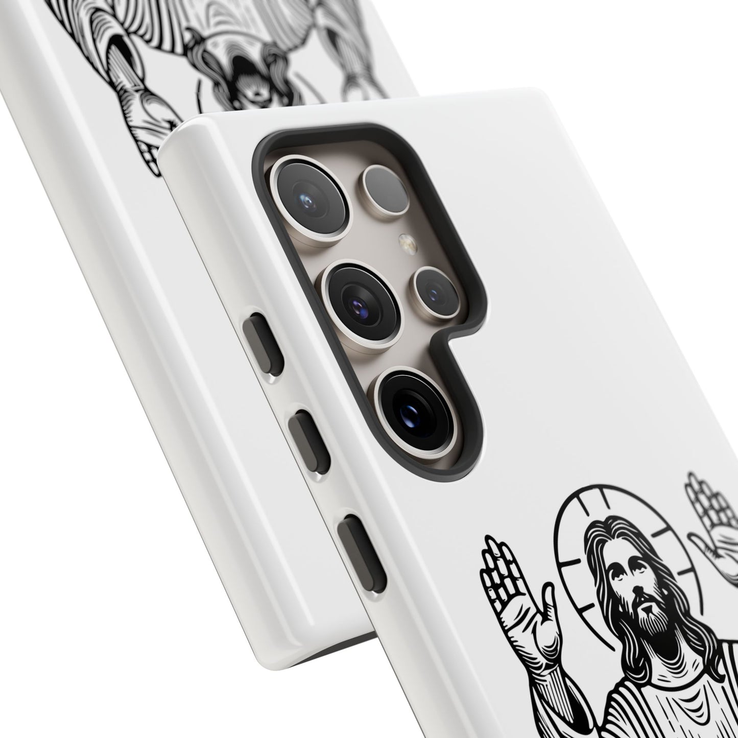 Jesus Phone Case - Simple yet Protective - iPhone- Samsung Galaxy - Google Pixel