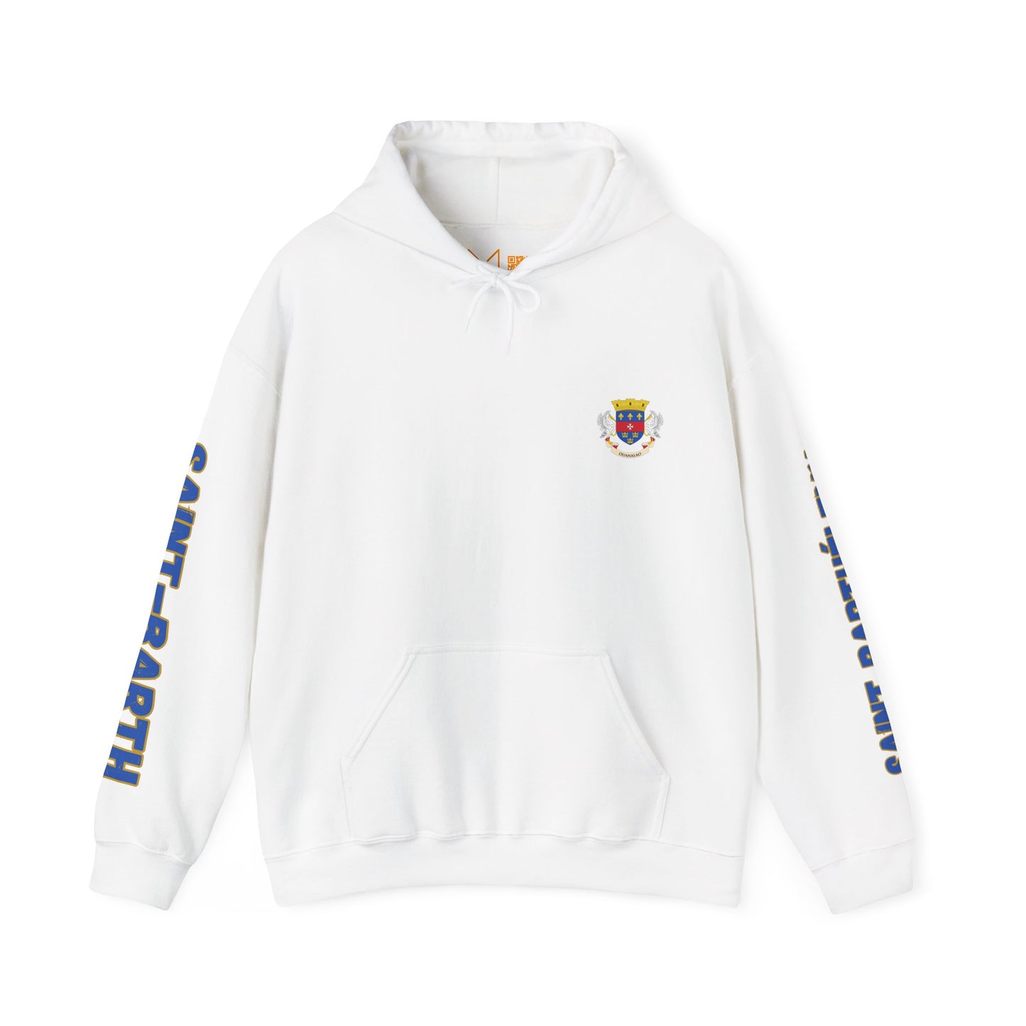 Saint_Barthelemy Flag Unisex Hoodie - Caribbean - Island Territory