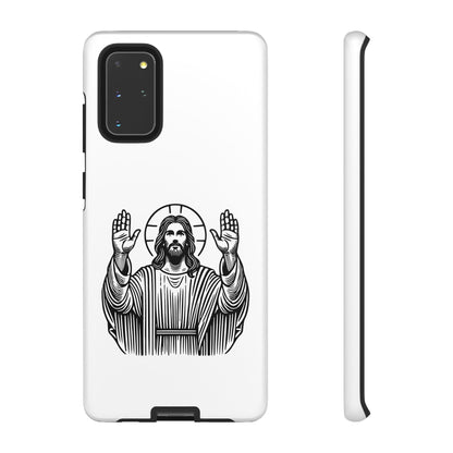 Jesus Phone Case - Simple yet Protective - iPhone- Samsung Galaxy - Google Pixel